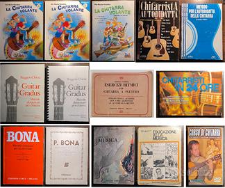 Metodi per chitarrista autodidatta, libri, CD, DVD