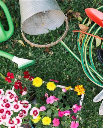 Sfalcio era giardinaggio