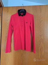 Polo Fred Perry manica lunga taglia L da donna