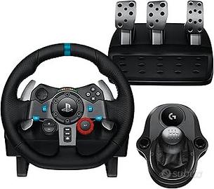 volante Logitech g29 con leva del cambio 