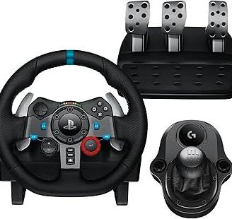 volante Logitech g29 con leva del cambio 