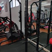 attrezzi palestra gabbia squat Panatta 