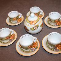 SET TAZZINE DA CAFFE' THUN CON ZUCCHERIERA