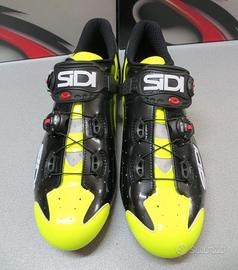 SIDI WIRE CARBON BLACK YELLOW FLUO