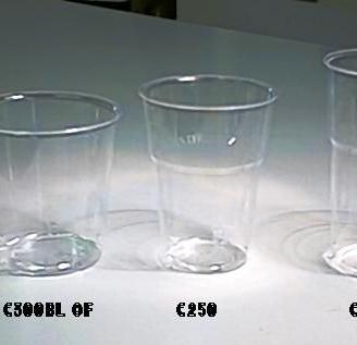 Bicchieri di plastica monouso a Vicenza