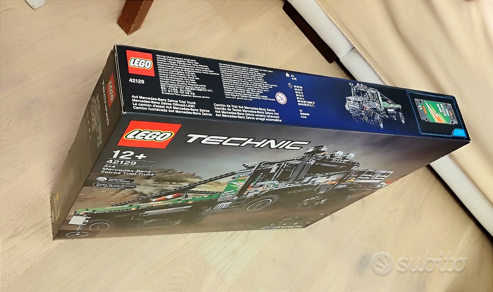 LEGO TECHNIC CAMION FUORISTRADA 4X4 MERCEDES BENZ ZETROS 42129