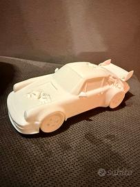 Scultura Porsche effetto erosione