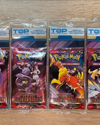 Pokemon 4x Bustina Rivali Predestinati -  ITA