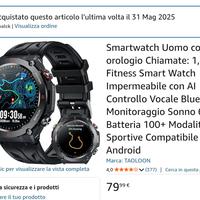 Smartwatch Uomo con GPS ⌚️- NUOVO