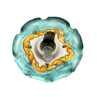 Lampadario in ceramica dipinta a mano di Vietri