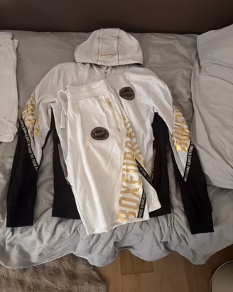 Felpa Boxeur completa con pantaloncino in tessuto