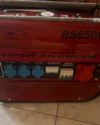 Gruppo elettrogeno A.M.C. BS 6500 5,5 kw