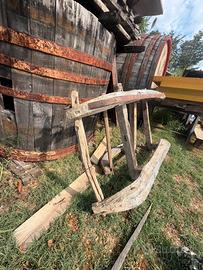 Slitta in legno  epoca “900