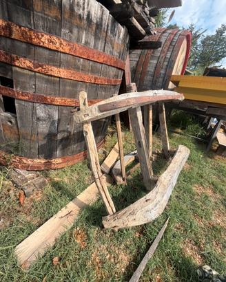 Slitta in legno  epoca “900