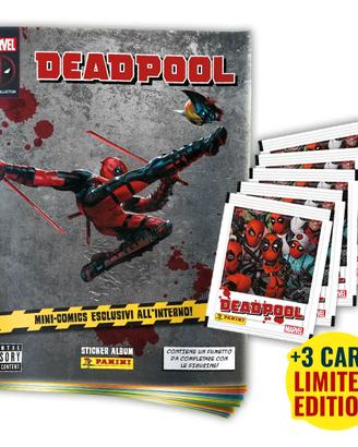 Deadpool Sticker Album - Starter Pack Panini