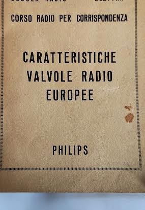 Manuale valvole radio europee + manuali fotografia