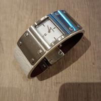 Fossil in pelle e Vagari acciaio e silicone tratta