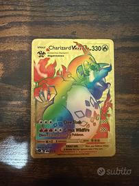 Carta pokemon charizard vmax