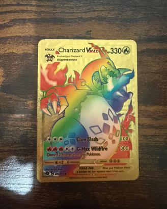 Carta pokemon charizard vmax