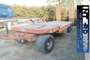 Rimorchio carrellone CTC ribassato rampe usato