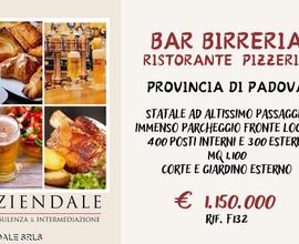 Bar-birreria-pizzeria ristorante su statale