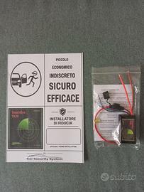 Piccolo antifurto elettronico per auto