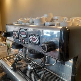 macchina caffe 2 gruppi 