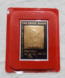 francobollo Bhutan 1996 the penny black140 nu