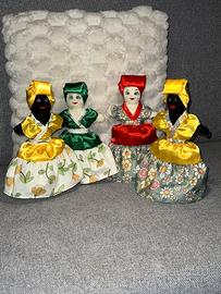 Bambole reversivili fatte a mano 