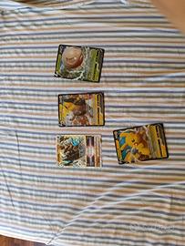lotto carte grandi Pokemon 