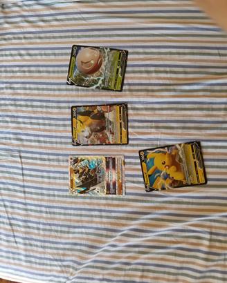 lotto carte grandi Pokemon 