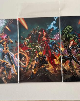 TRITTICO COMPLETO Marvel Now