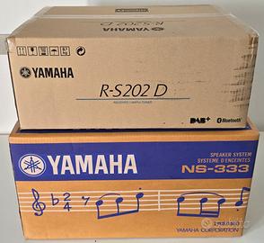 YAMAHA SINTOAMPLI R-S202D CASSE NS-333