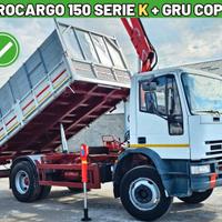 Eurocargo 150E18 K con Gru CARICATRICE E PINZA
