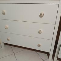 cassettiere + vetrina frigo 