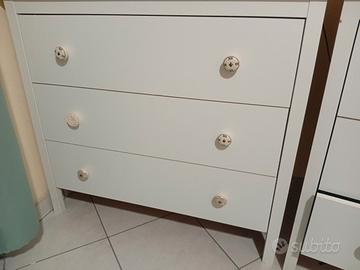 cassettiere + vetrina frigo 