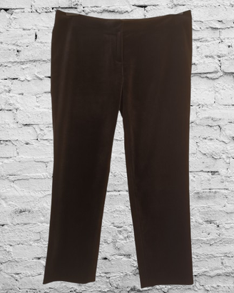 Pantalone da donna in velluto marrone - Aspesi