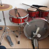 Batteria acustica completa