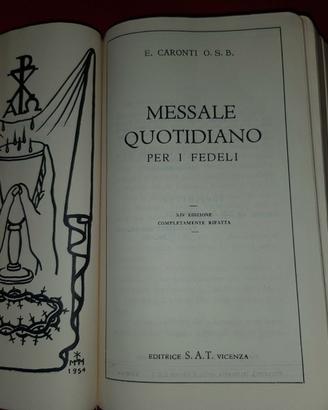 Messale quotidiano - Caronti