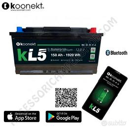 BATTERIA SERVIZI AL LITIO LIFEPO4 COMPATTA 150 AH 