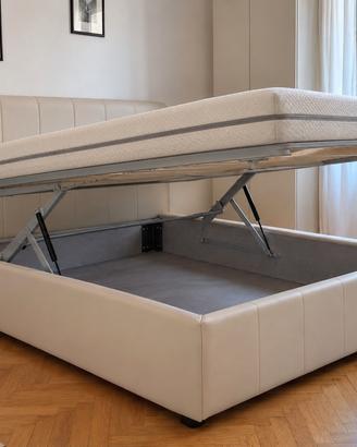 letto con contenitore Eminflex + materasso