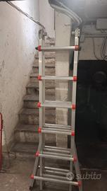 Scala in alluminio da lavoro 