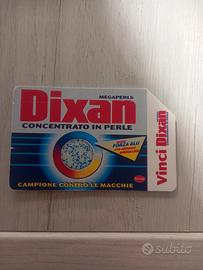 scheda telefonica dixan