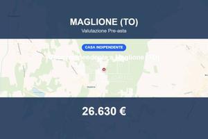 Immobile in asta di 333 m² con box auto doppio a M