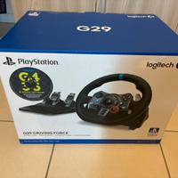 Volante Logitech G29 + cuffie Logitech Bluetooth