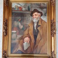 Quadro Emilio Larocca il vecchio dipinto cornice