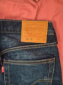 Jeans Levi's 501 SLIM TAPER RUNAWAY TRAIN