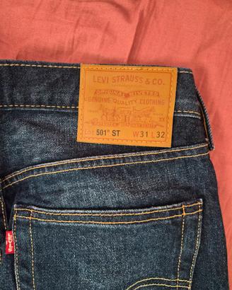 Jeans Levi's 501 SLIM TAPER RUNAWAY TRAIN