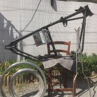 Telaio rigido per chopper harley-davidson