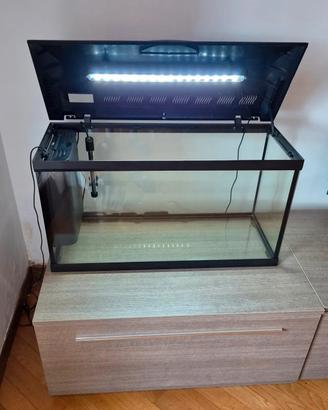 Acquario Amtra 80 Litri LED, pronto all' uso